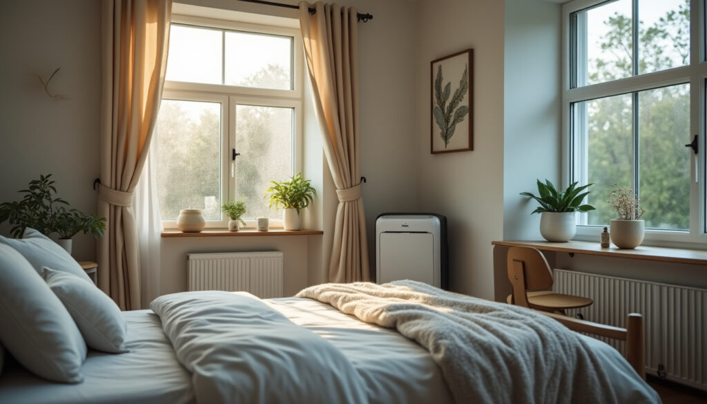 découvrez les causes d’un taux d’humidité de 80 % dans une chambre et les solutions efficaces pour assainir l’air et prévenir les moisissures.